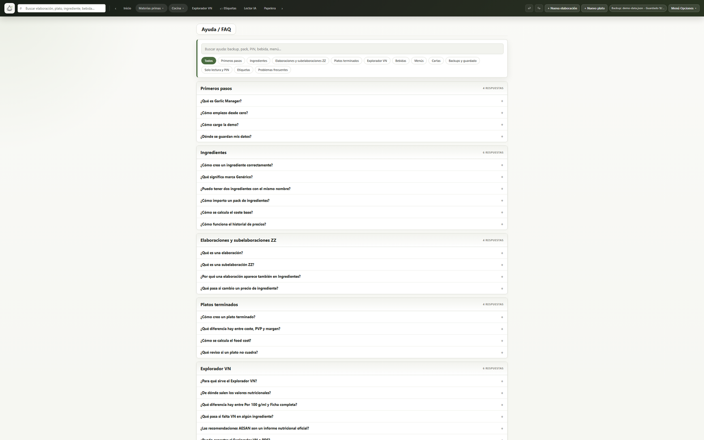Garlic Manager – Software de gestión gastronómica para restaurantes